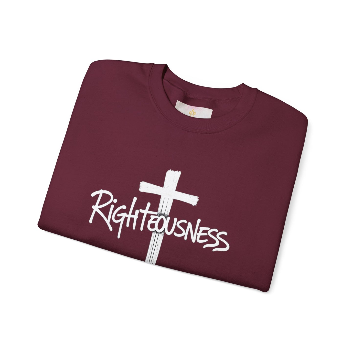 Righteousness - Women's Christian Sweatshirt (Dark Colors)
