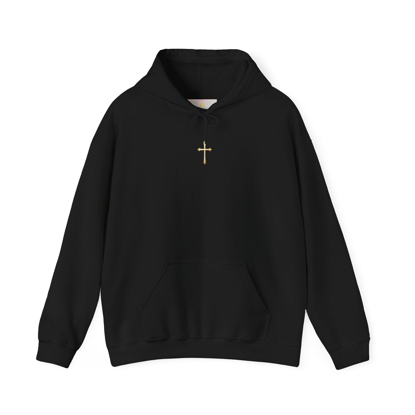 Gold Cross Women’s Christian Hoodie