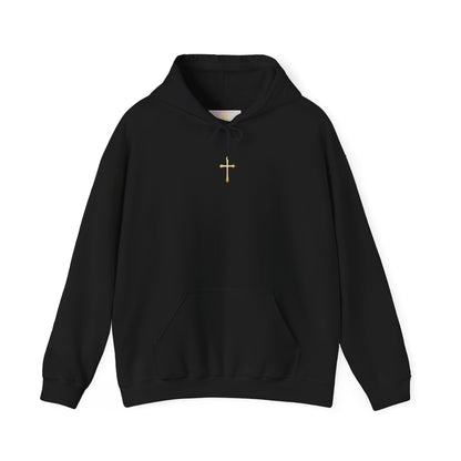 Gold Cross Women’s Christian Hoodie