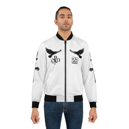 Faithful Guardians – Cross & Crows Men’s Bomber Jacket