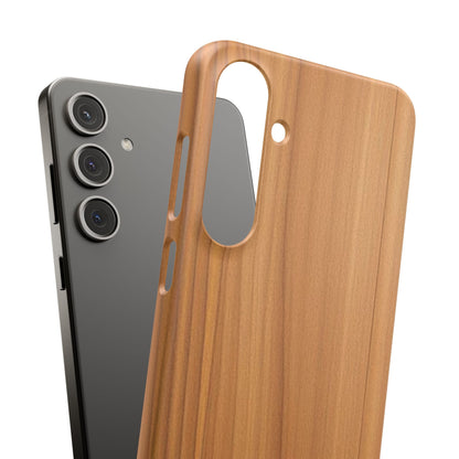Natural Wood Grain Samsung Snap Case