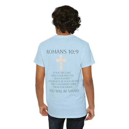 Jesus Is Lord – Men’s  Christian Tee (Dark Lettering)