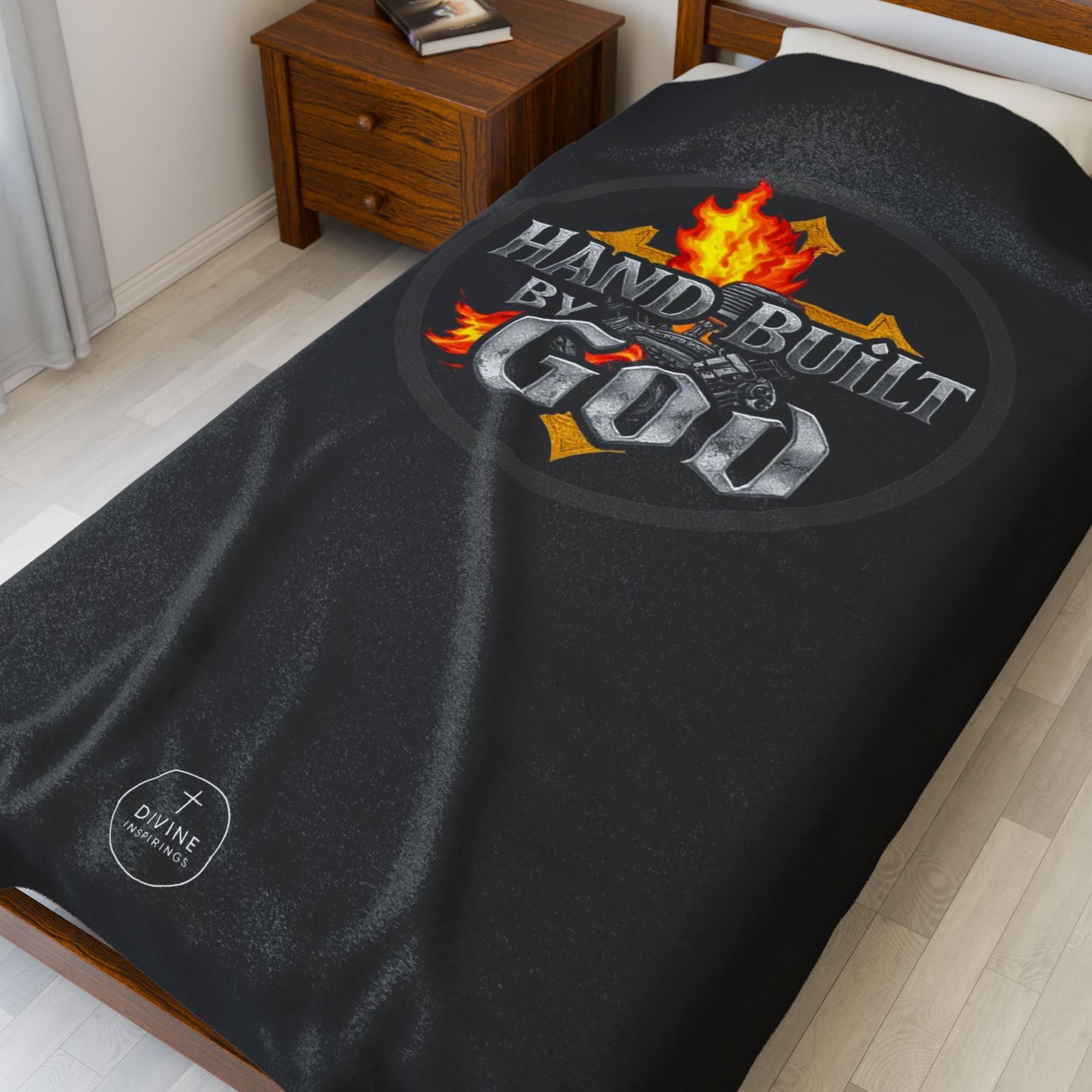 Masterpiece of Faith: Hand Built By God Blanket