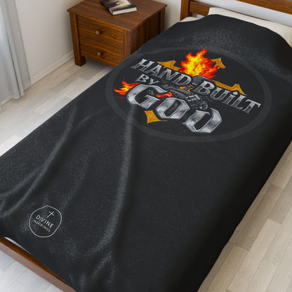 Masterpiece of Faith: Hand Built By God Blanket