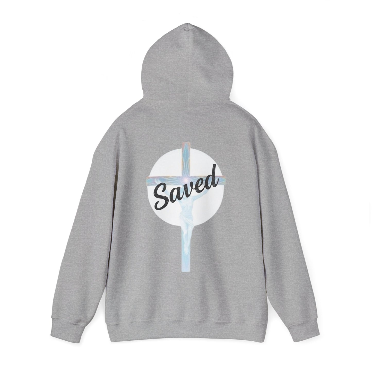 Redeemed & Saved – Women’s Christian Cross Hoodie