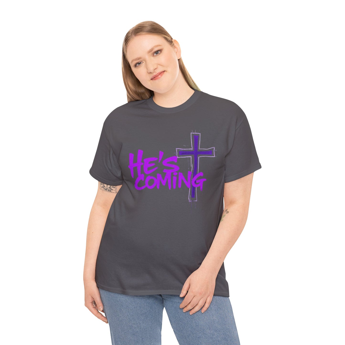 He’s Coming - Bold Christian T-Shirt