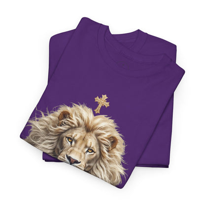 Christ the King (Lion of Judah) — Men's Christian T-Shirt