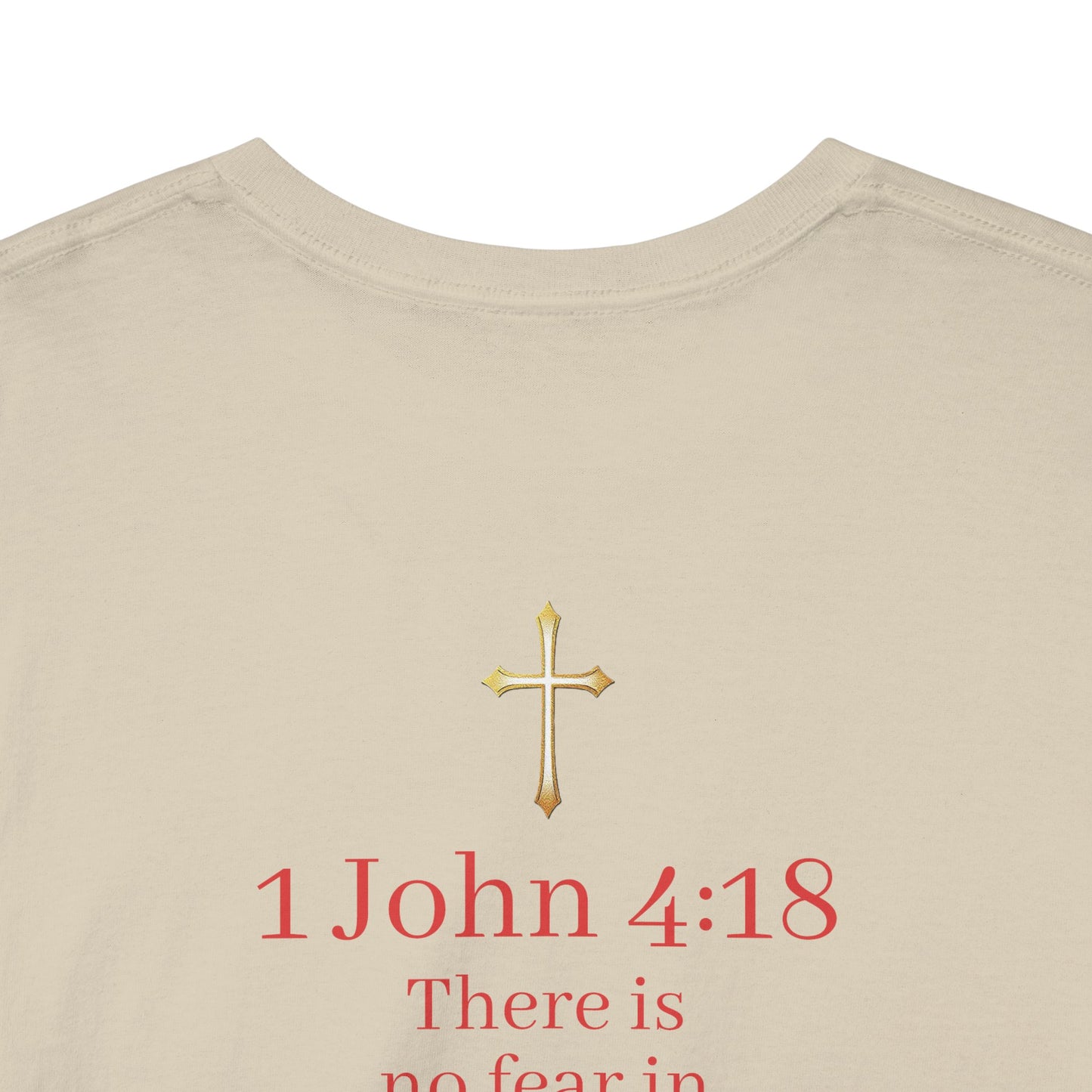 Fearless Love Men’s T-Shirt – Bold Faith in Action