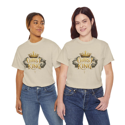 Christ is King Crowned - Women's Christian T-Shirt