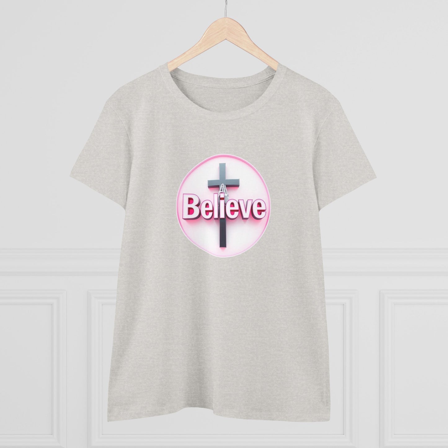 Believe | Women’s Christian T-Shirt with John 11:40