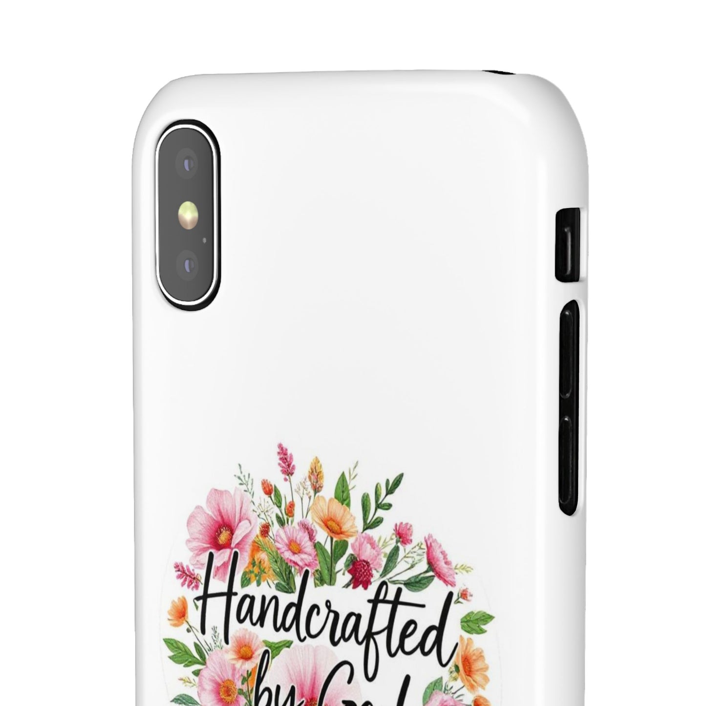 Handcrafted by God Snap Case for iPhone – Fearfully & Wonderfully Made