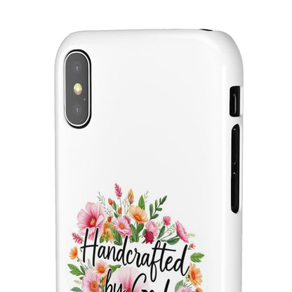 Handcrafted by God Snap Case for iPhone – Fearfully & Wonderfully Made