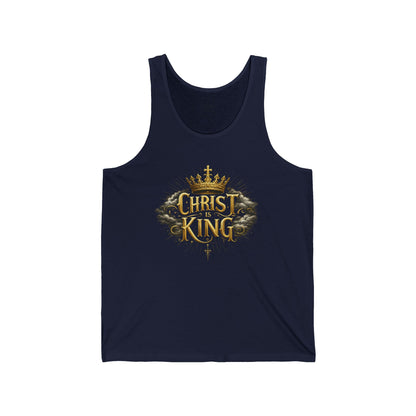 Christ is King - Men's Christian Tank Top