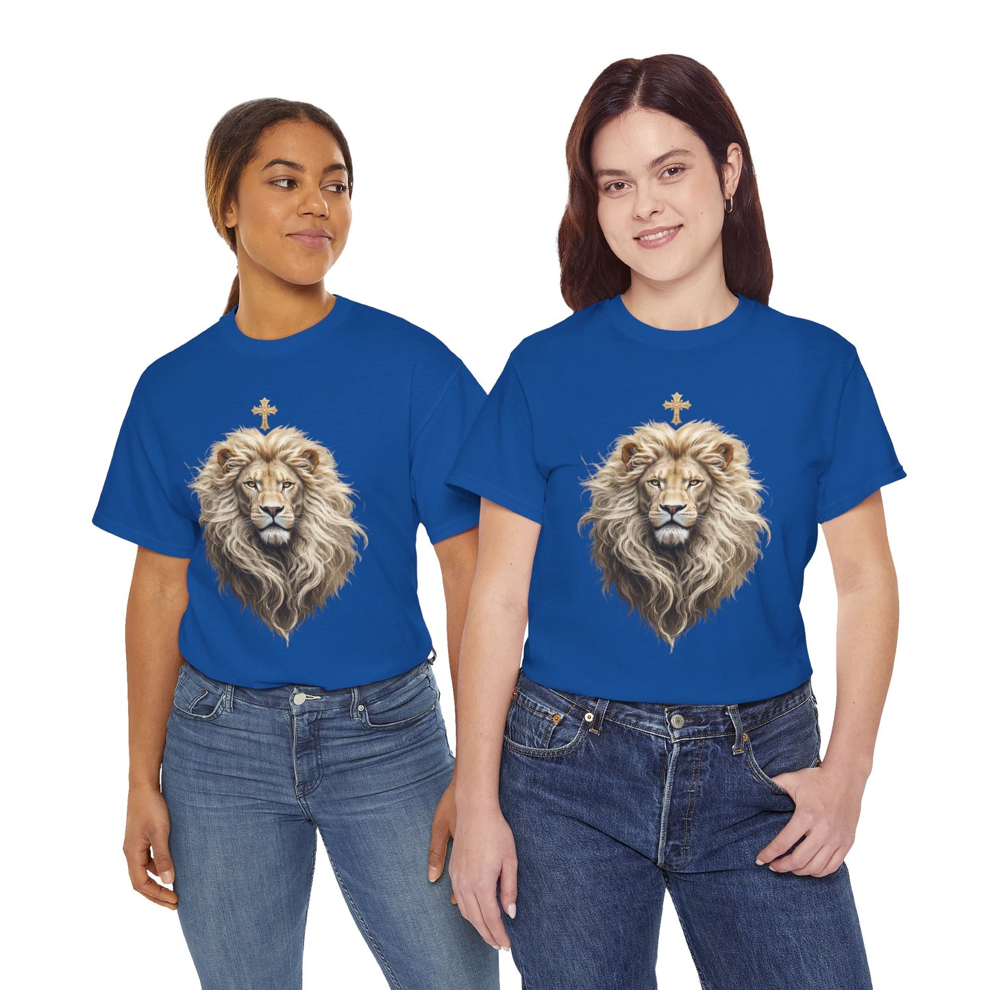 Christ the King (Lion of Judah) — Women's Christian T-Shirt