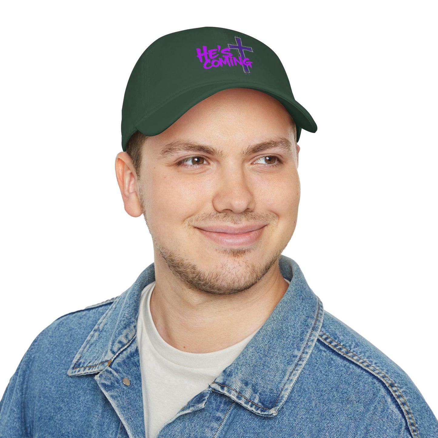 “He’s Coming” Christian Hat – Bold Faith Statement
