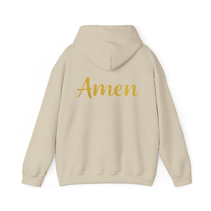 Amen Men’s Hoodie – Inspirational Christian Faith Apparel