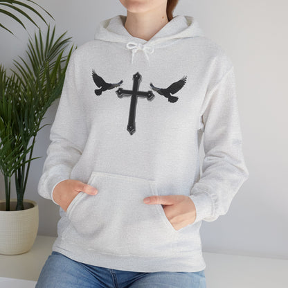 Guided by Grace – Cross & Crows Women’s Hoodie