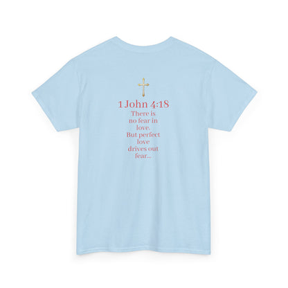 Fearless Love Men’s T-Shirt – Bold Faith in Action