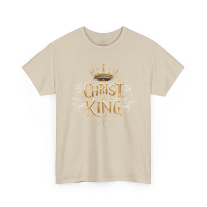 Christ is King Crowned - Men's Christian T-Shirt