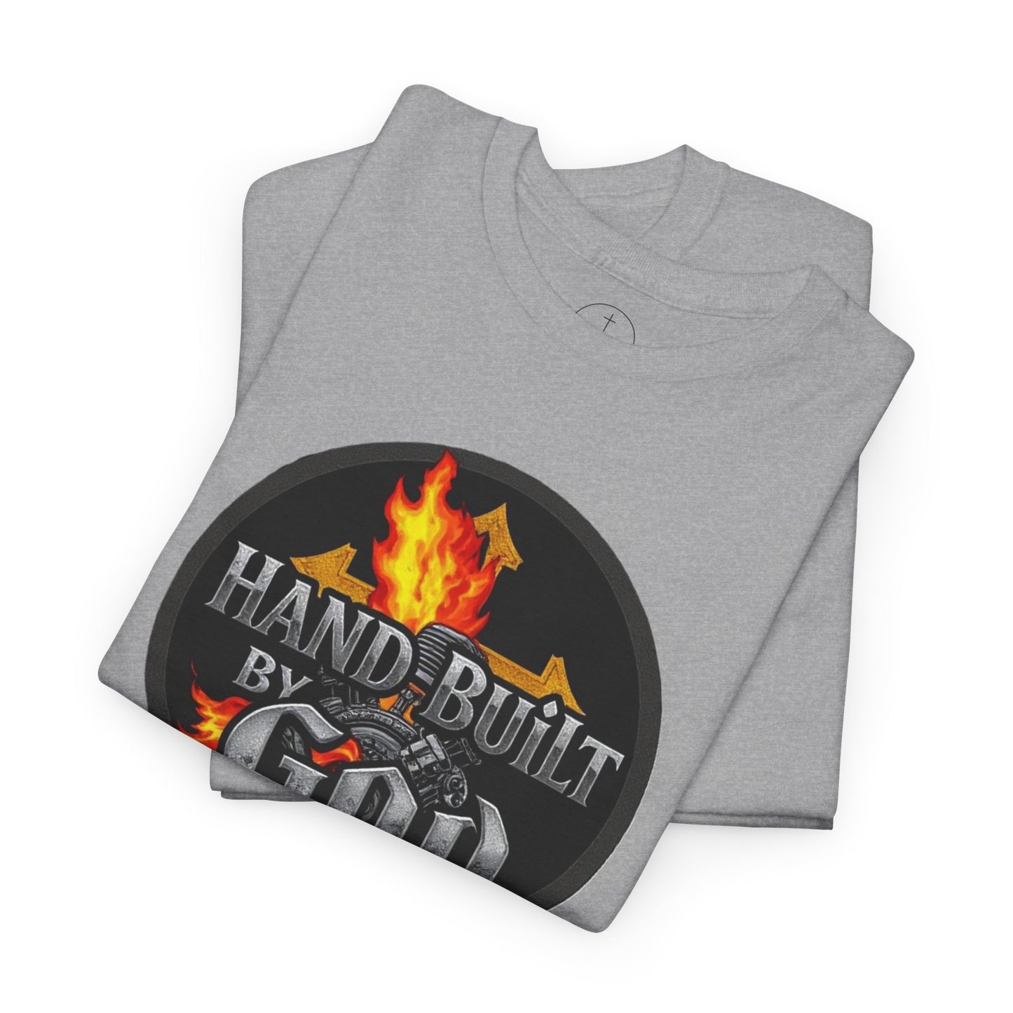 Hand Built By God - Men's Christian T-Shirt