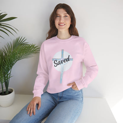Saved by Grace – Women’s Christian Sweatshirt