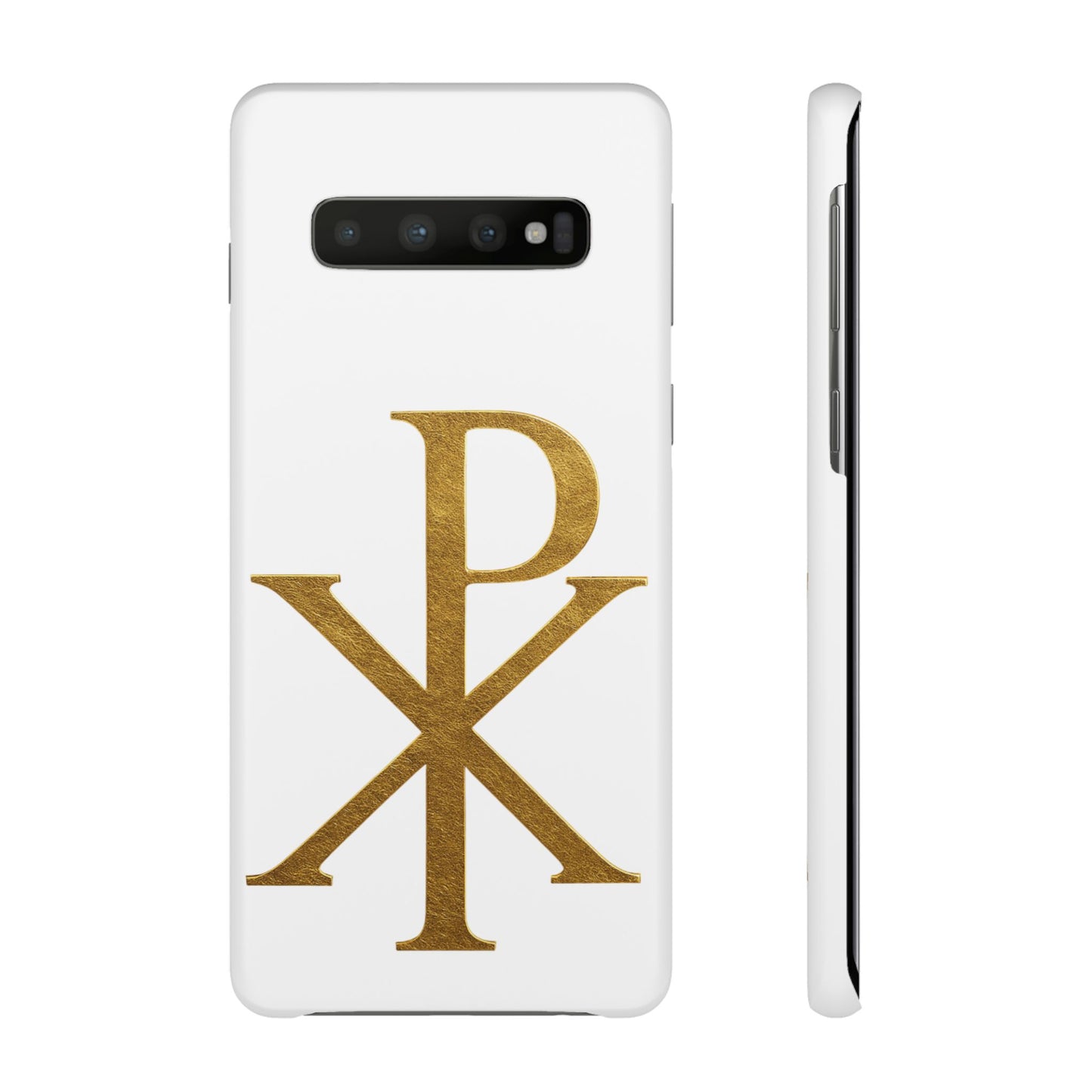 White Chi Rho Snap Case for Samsung – Guiding Light