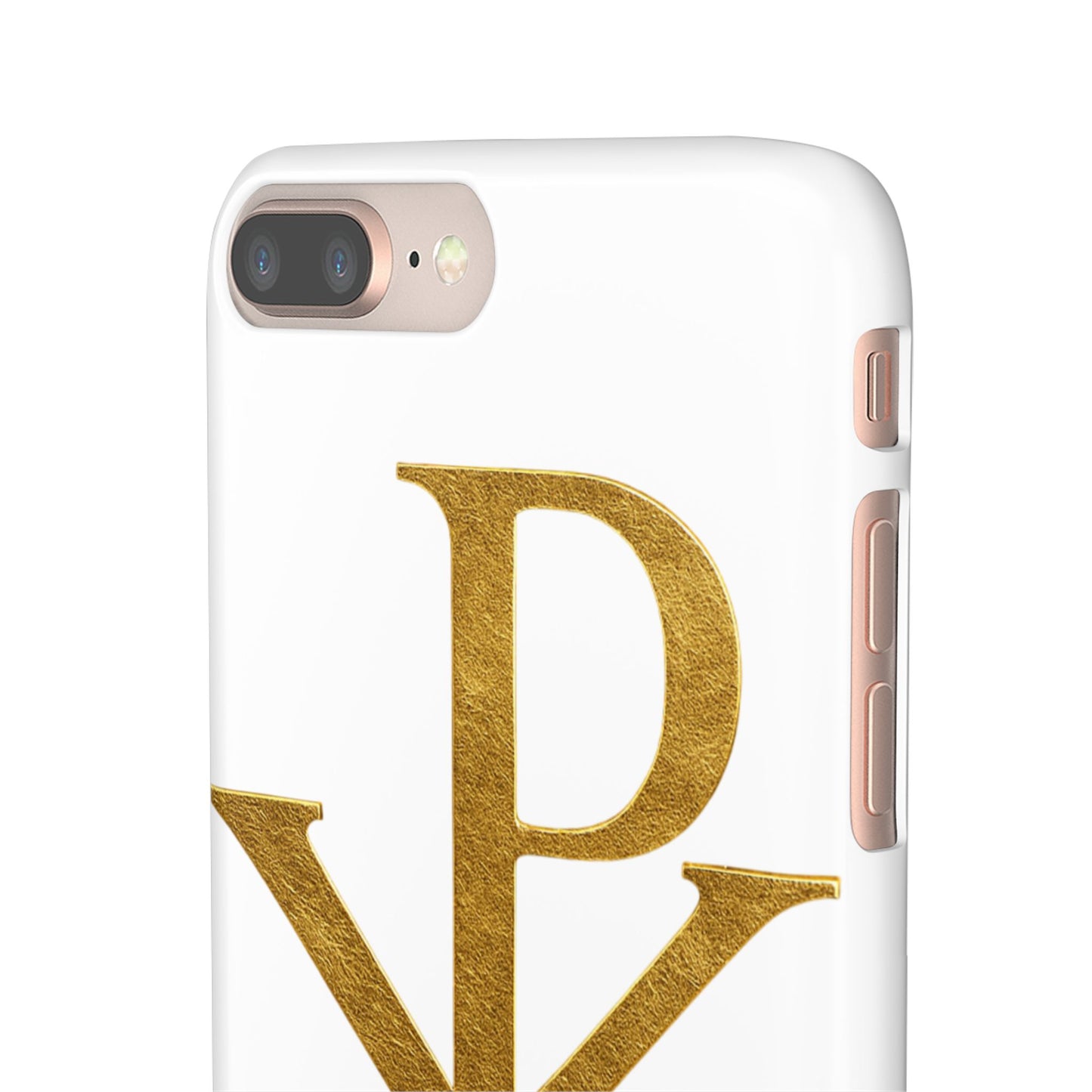 White Chi Rho Snap Case for iPhone – The Way, Truth & Life
