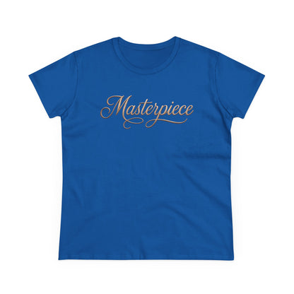 Masterpiece Signature Women’s T-Shirt (Dark Colours) – Inspirational Christian Faith Apparel
