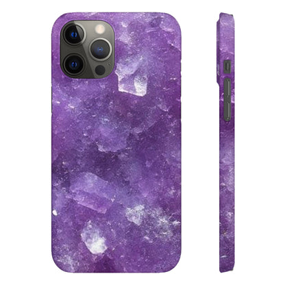 Amethyst Crystal Finish iPhone Snap Case