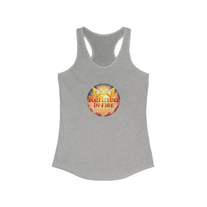 Wings of Faith - Refined in Fire Women’s Racerback Tank