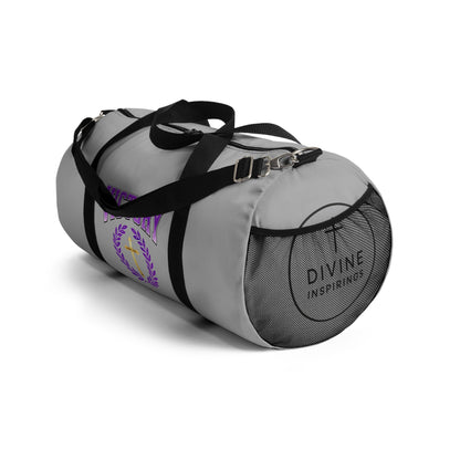 Victory in Every Step in Grey – Duffel Bag
