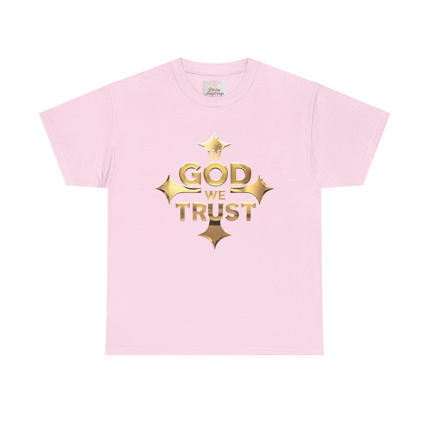 In God We Trust (Gold)- Woman's Christian T-Shirt