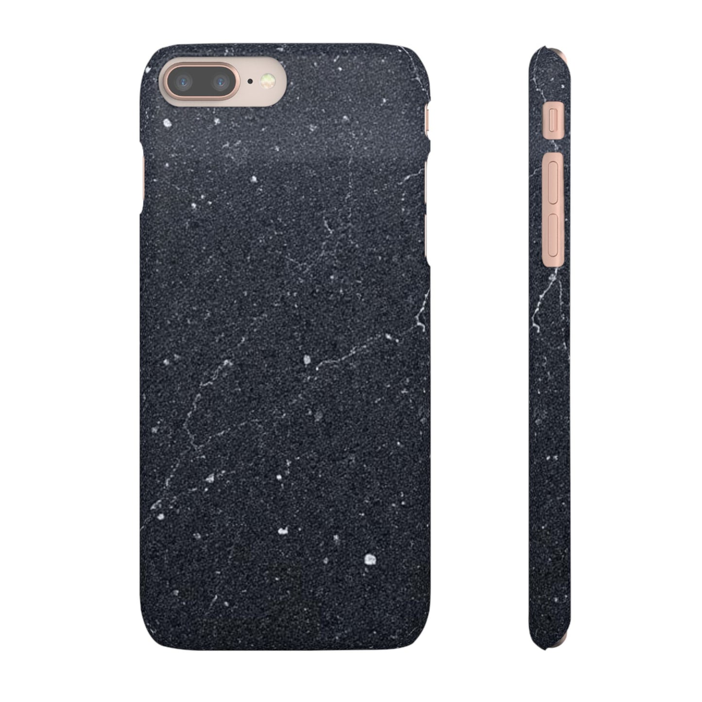 Dark Granite Finish iPhone Snap Case