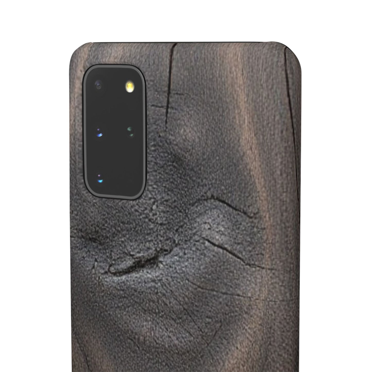 Dark Wood Grain Samsung Snap Case