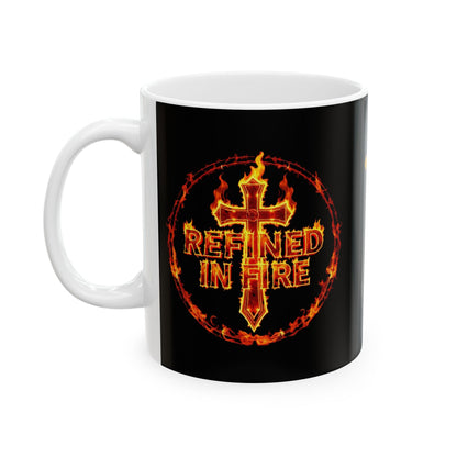 Refined in Fire Christian Mug – 11oz & 15oz