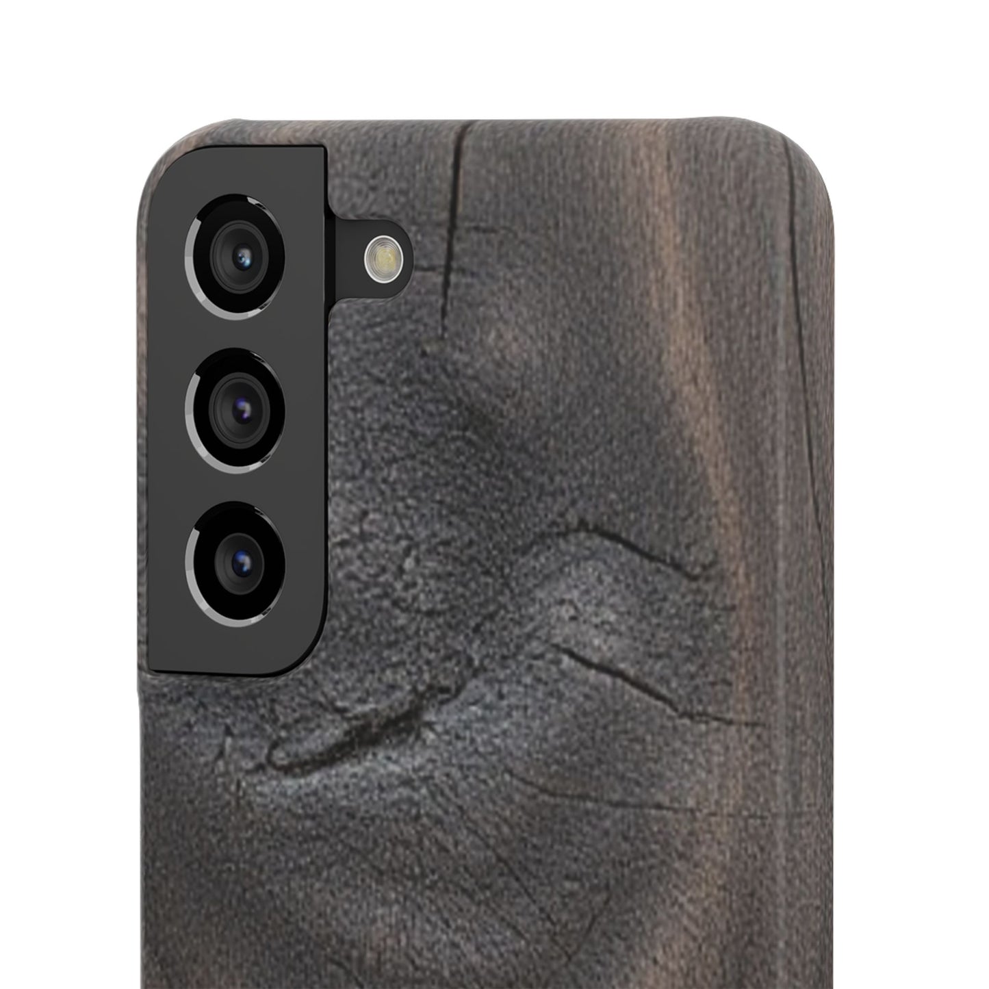 Dark Wood Grain Samsung Snap Case