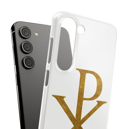 White Chi Rho Snap Case for Samsung – Guiding Light