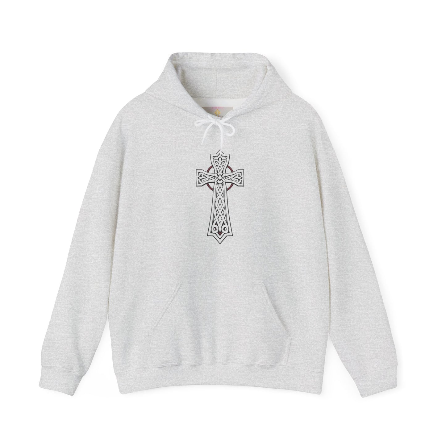 Courage Unbroken | Men’s Celtic Cross Hoodie