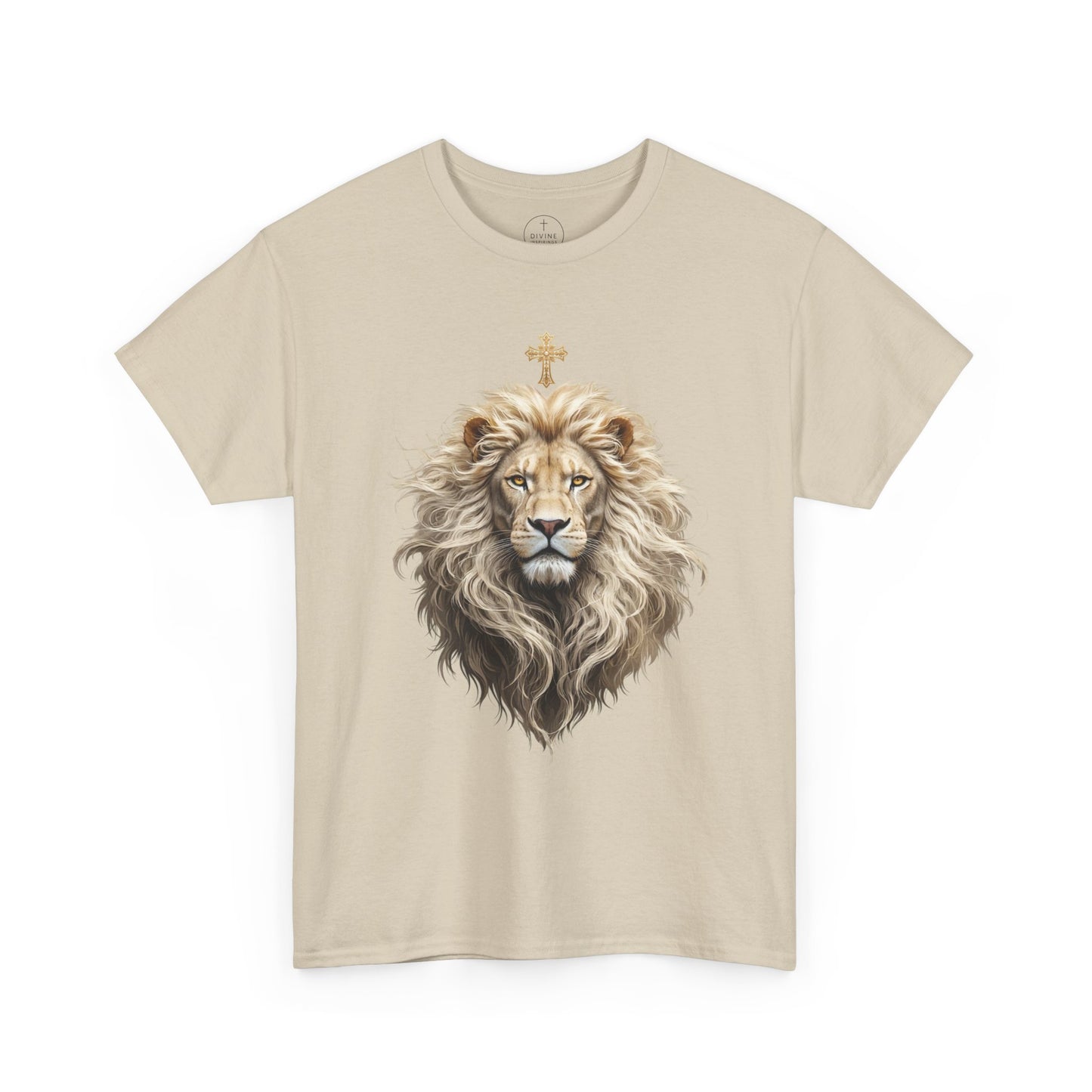 Christ the King (Lion of Judah) — Men's Christian T-Shirt