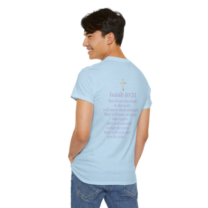 Men’s “Hope” Tee – Bold Scripture Design | Isaiah 40:31