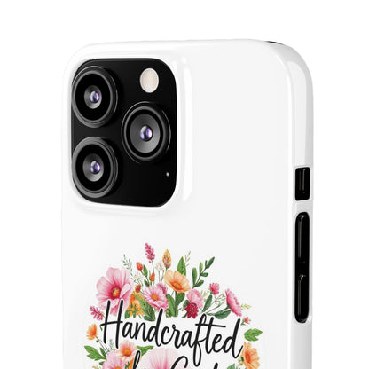 Handcrafted by God Snap Case for iPhone – Fearfully & Wonderfully Made