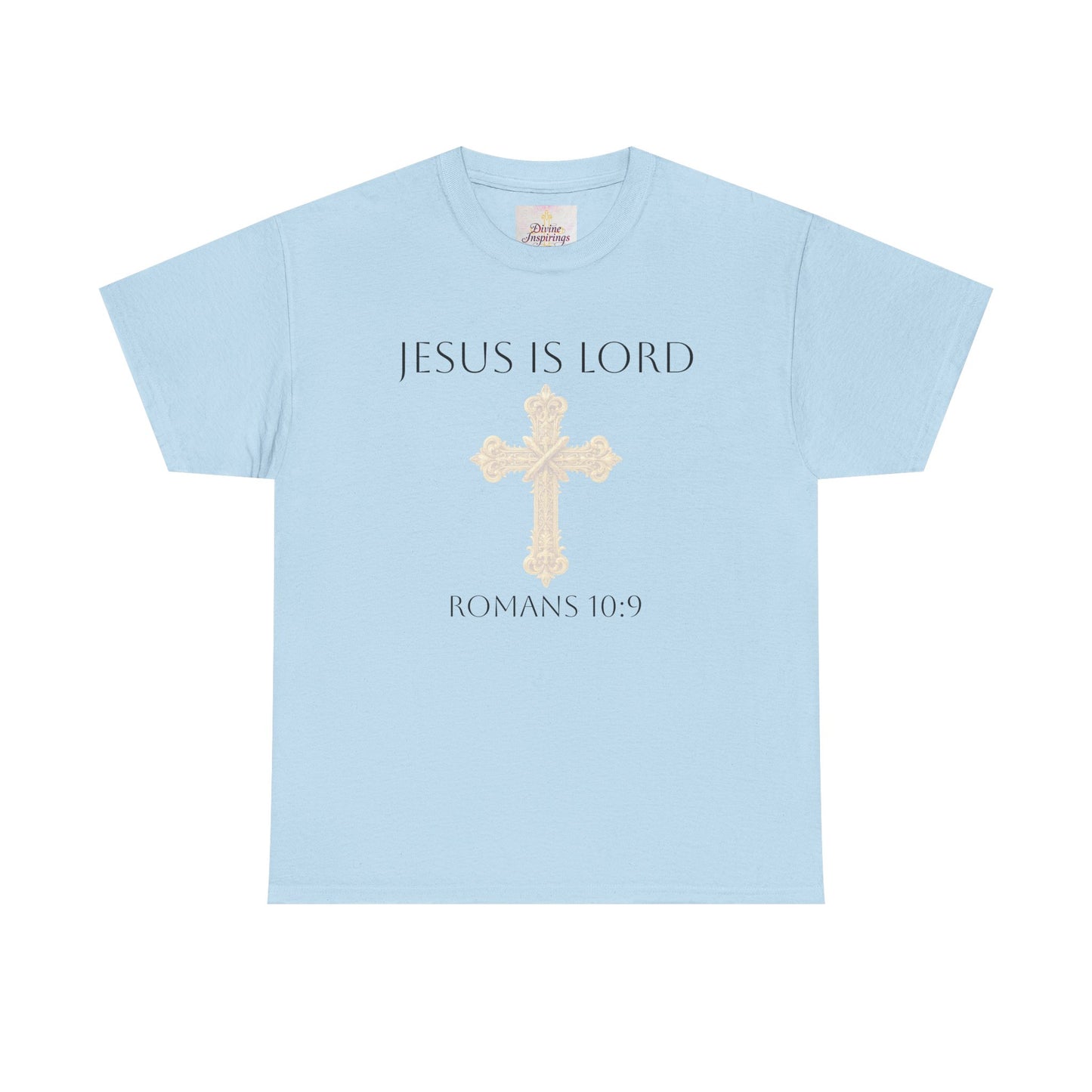Jesus is Lord - Christian Women's Tee (Black Lettering)
