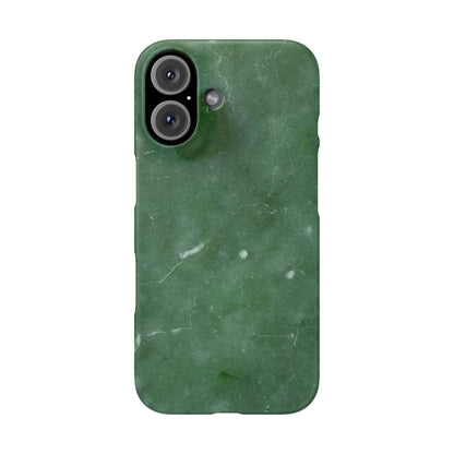 Jade Stone Finish iPhone Snap Case