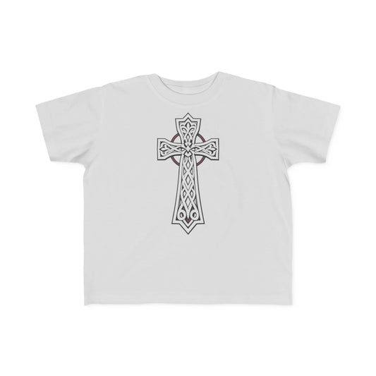 Growing in Grace – Toddler Tee with Celtic Cross