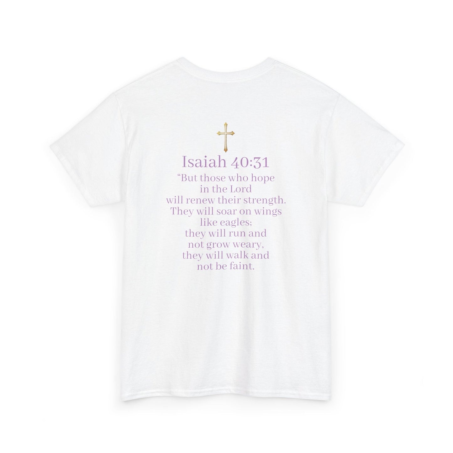 Men’s “Hope” Tee – Bold Scripture Design | Isaiah 40:31