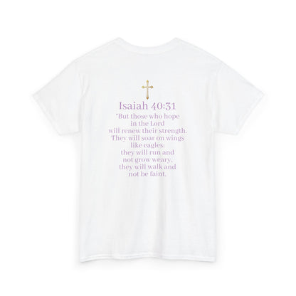 Men’s “Hope” Tee – Bold Scripture Design | Isaiah 40:31