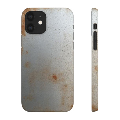 Old Steel Finish iPhone Snap Case