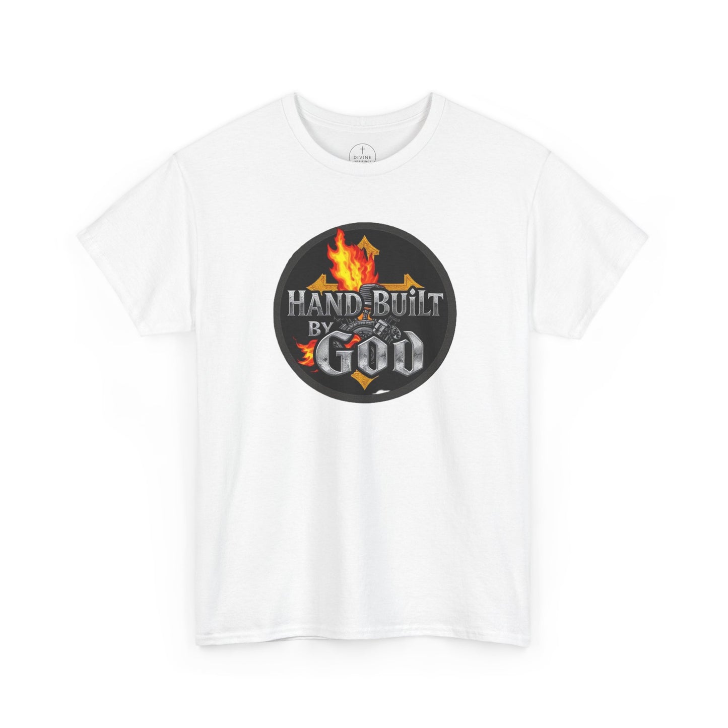 Hand Built By God - Men's Christian T-Shirt