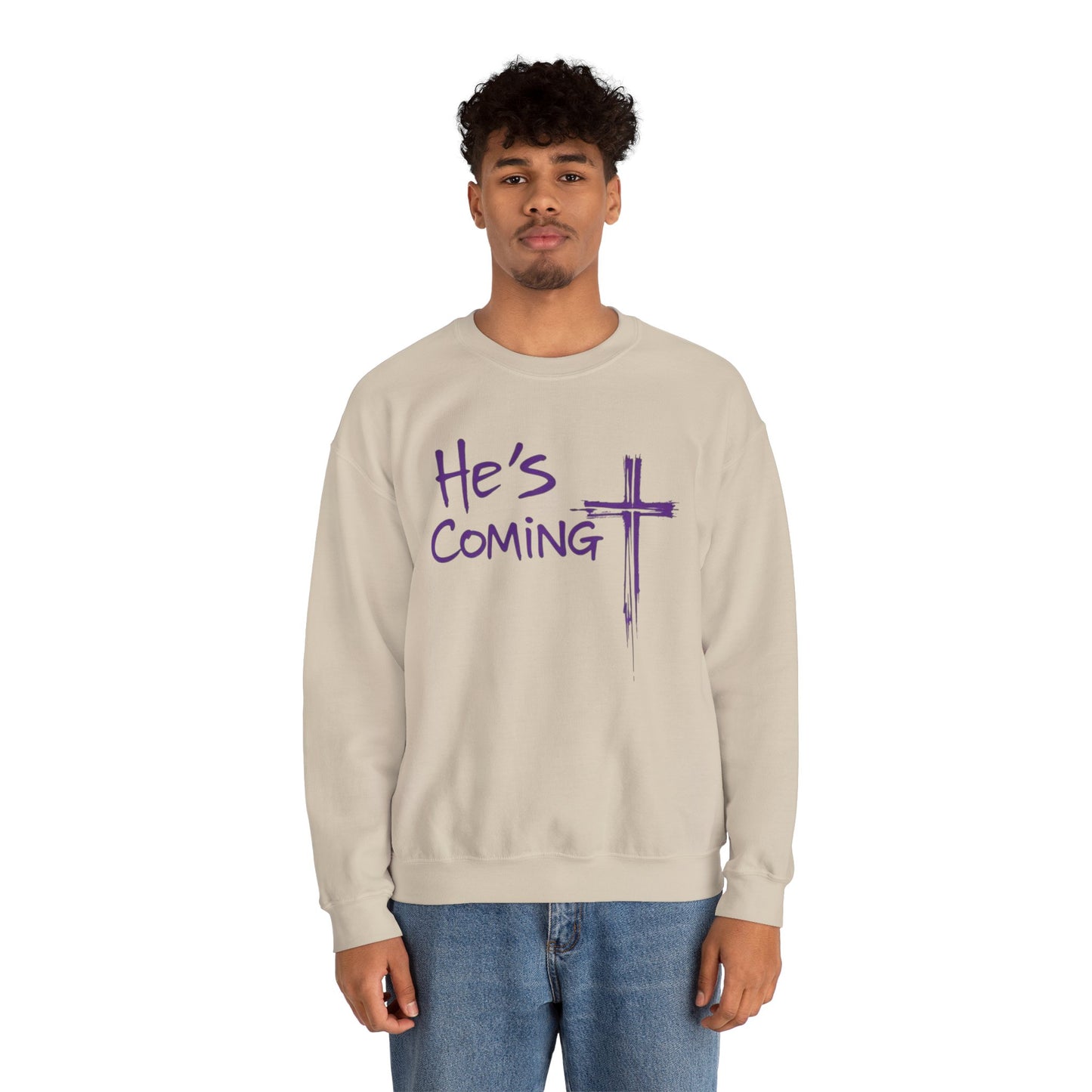 He's Coming – Men’s Christian Sweater (II)