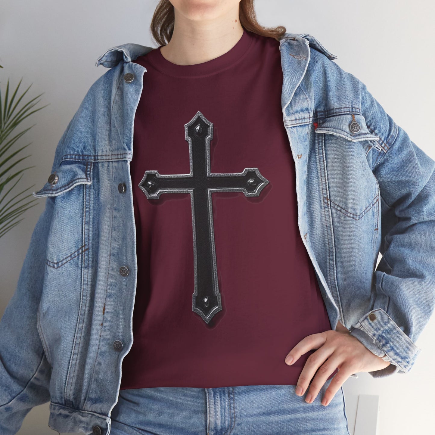 Black Cross Women’s Christian T-Shirt